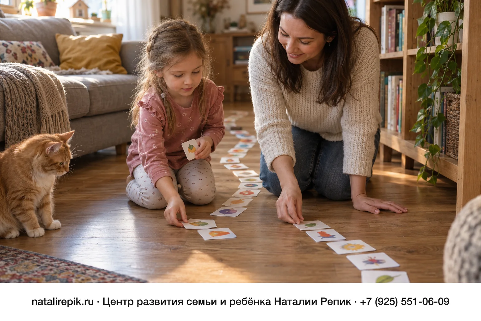 Слова для чтения: семь списков по сложности и пять игр