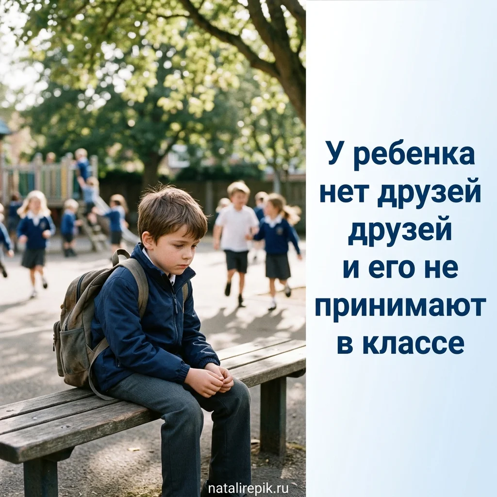 У ребенка нет друзей в классе: что делать родителям изгоя