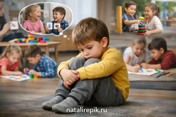 Отстаёт в развитии